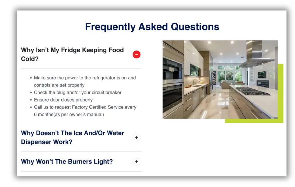 Appliance repair FAQ guide