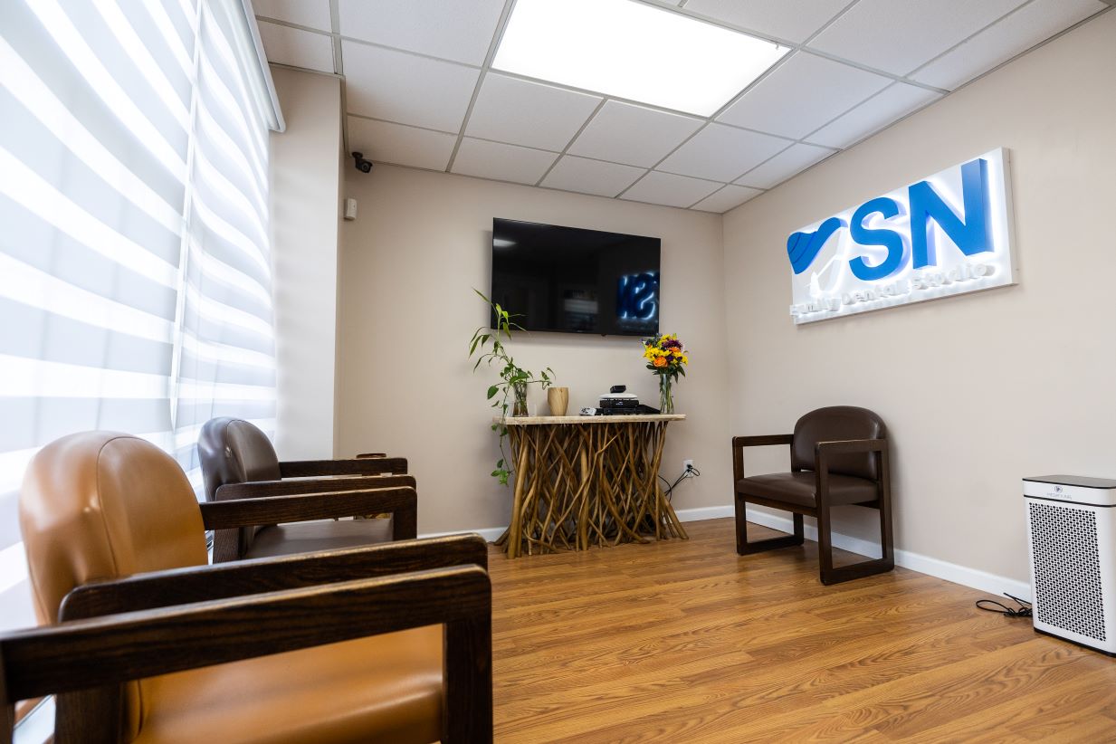 Modern Waiting Room Dental Practice SN Family Dental Milltown