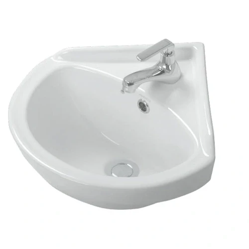 Corina Corner Wall Hung Basin Set