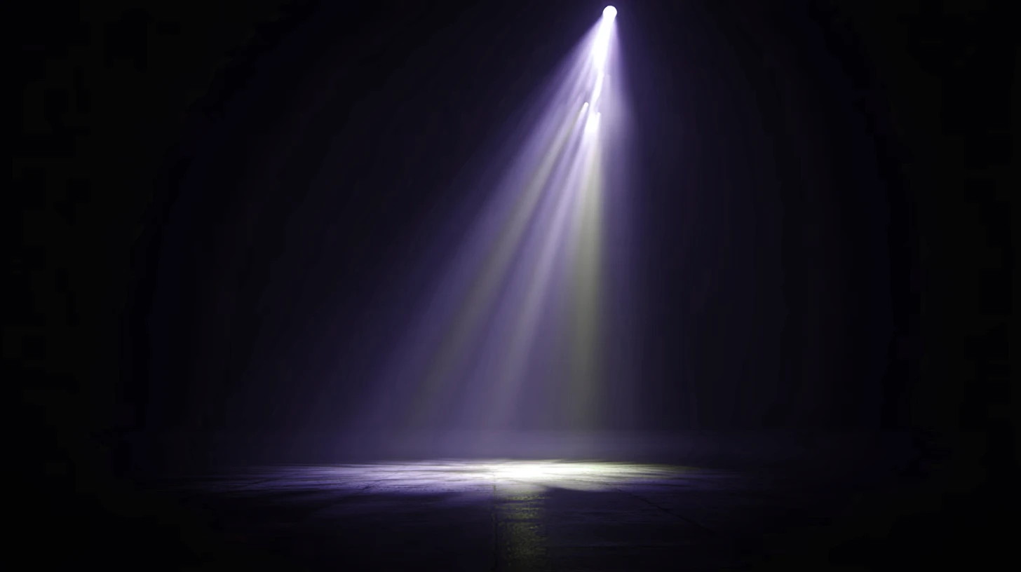 Light ray in shadows