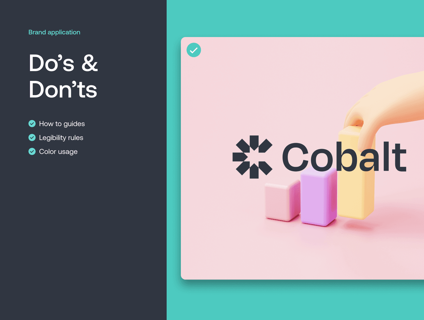 Cobalt Brand Do's and Don'ts