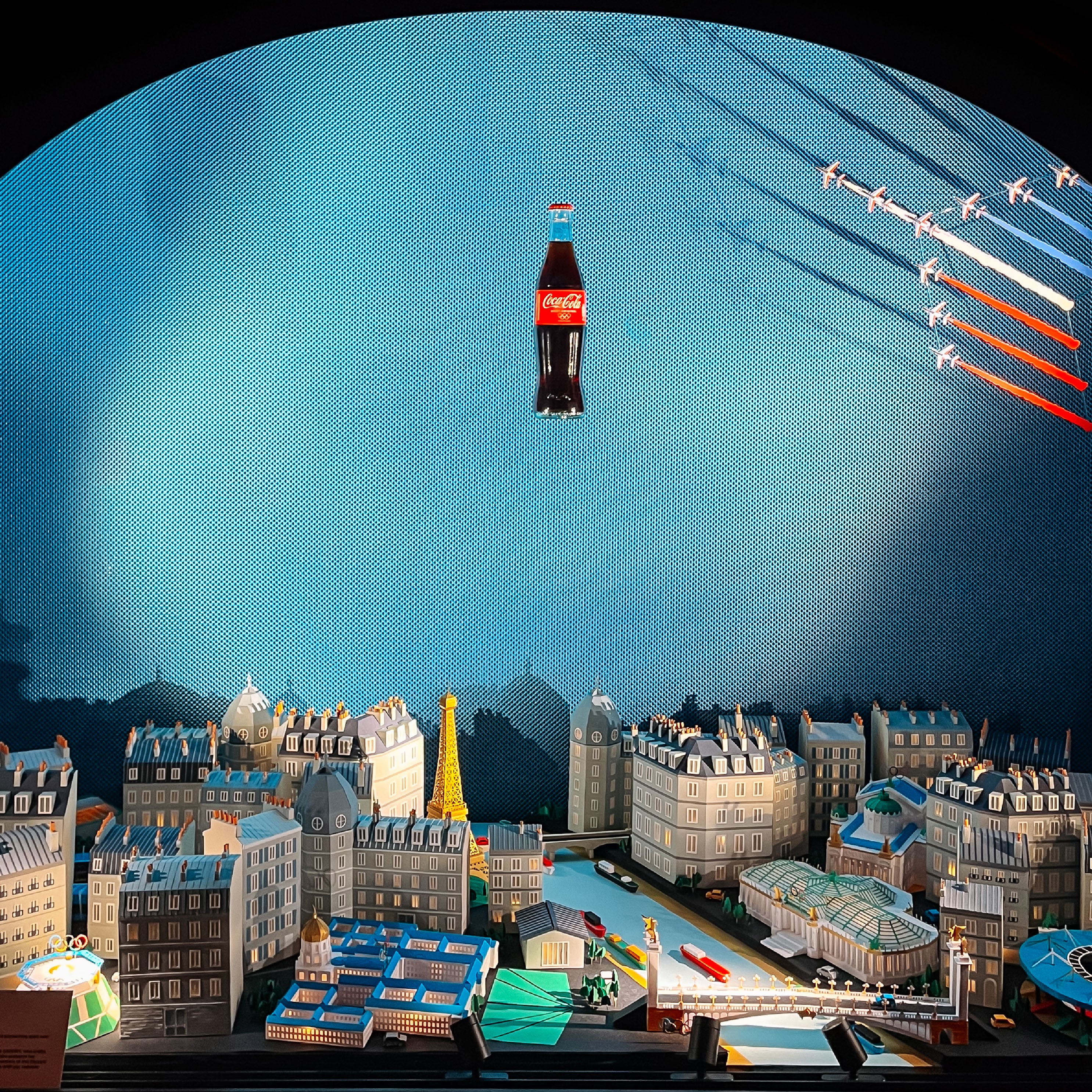 Coca-Cola bottle Paris