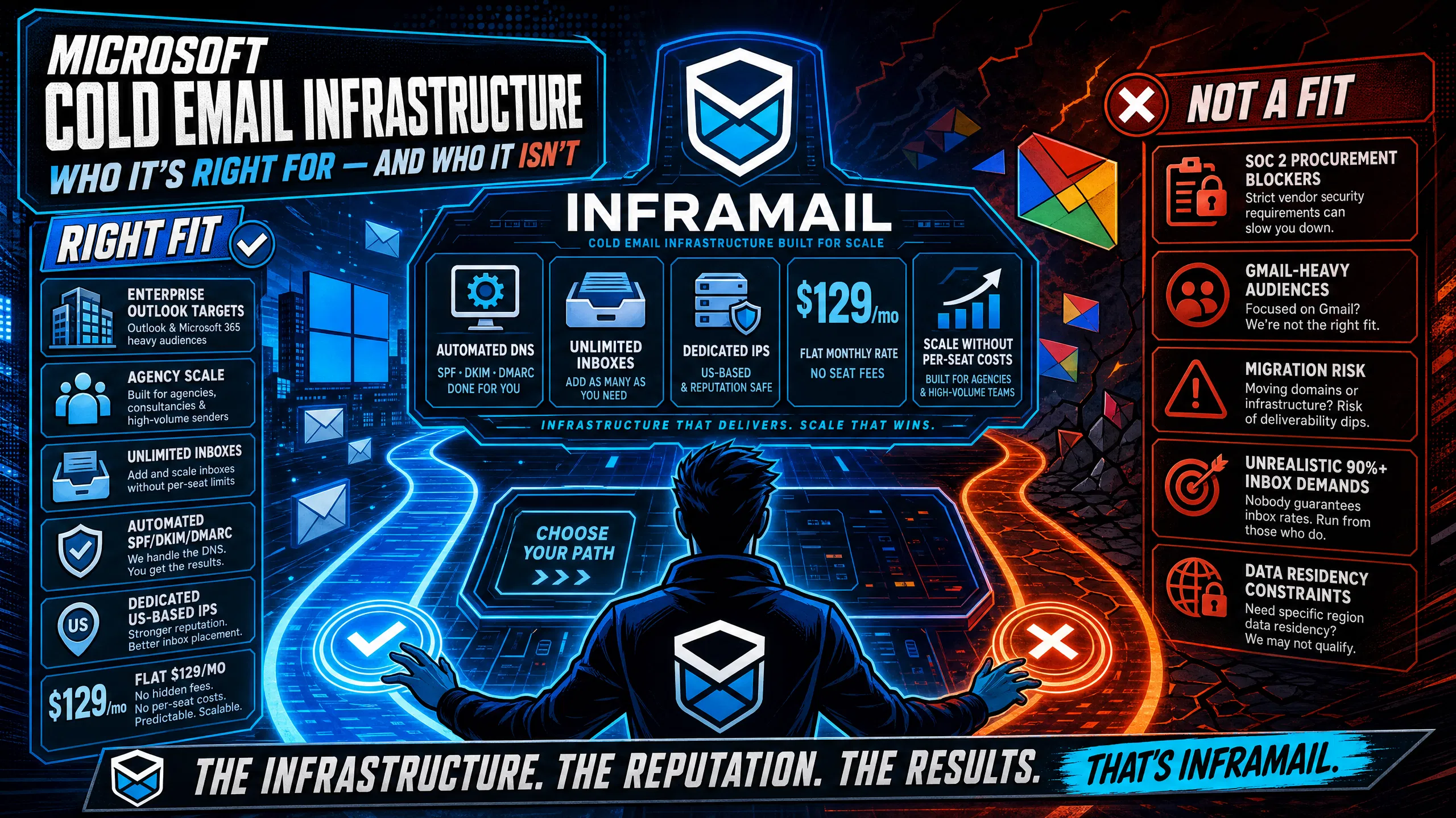Microsoft Cold Email Infrastructure: Who It's Right for (and Who It Isn't)