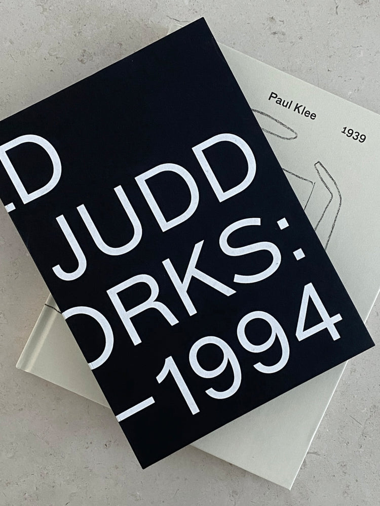 Donald Judd: Artworks 1970-1994 - Tadaima - Preview