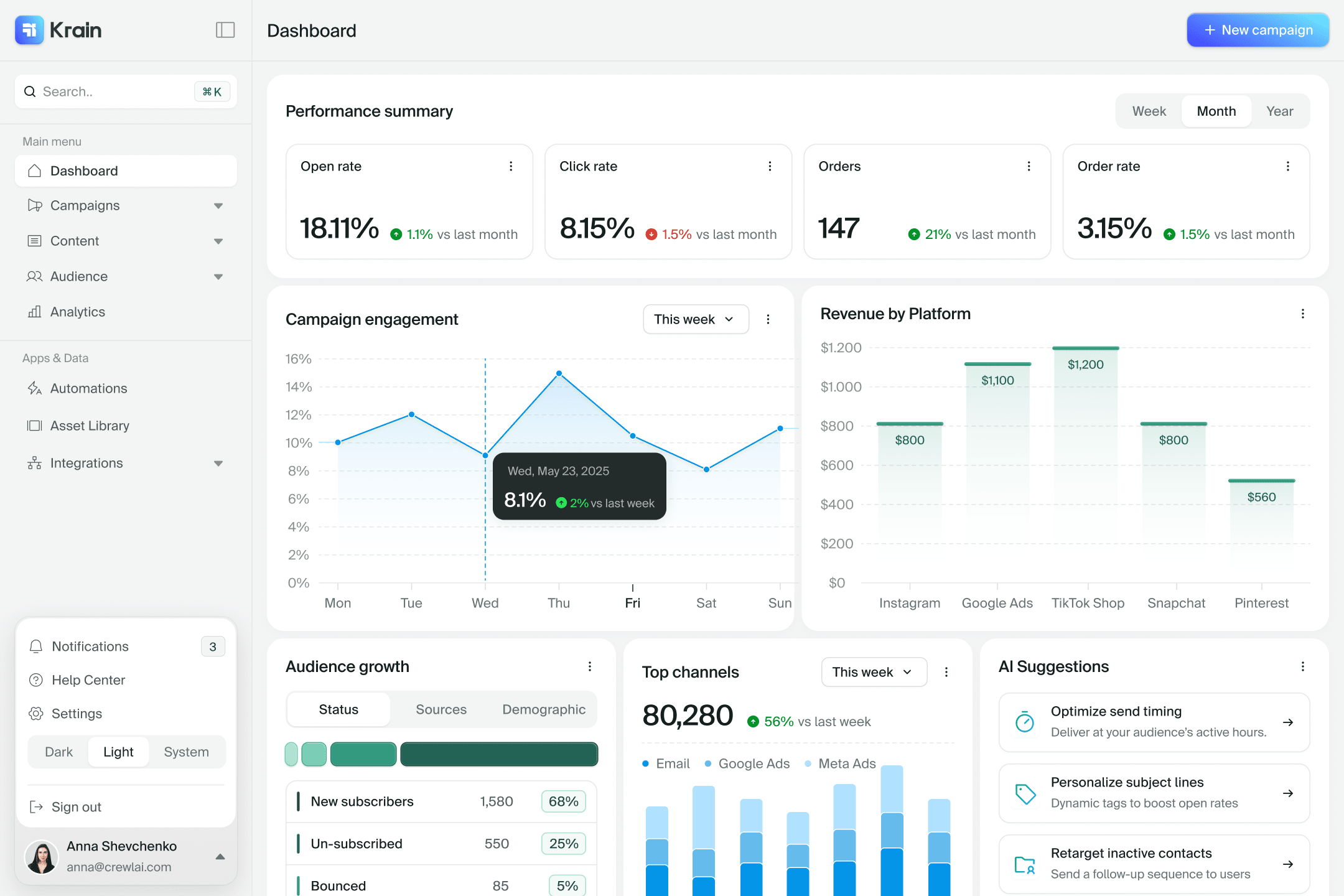 Glidex Desktop UI