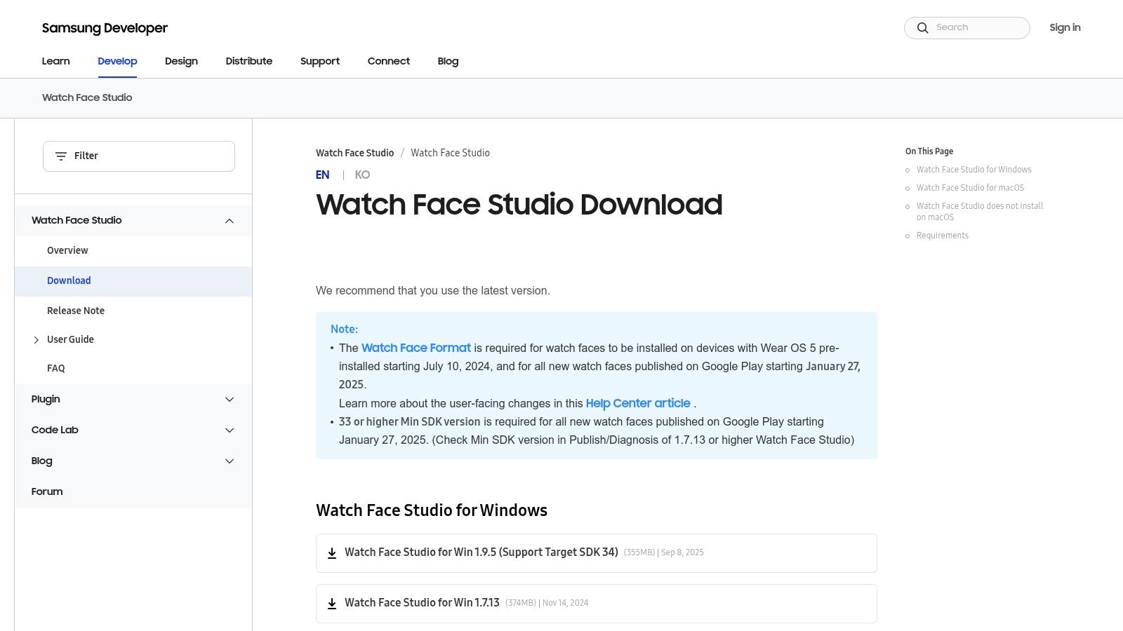 Samsung Watch Face Studio (WFS)