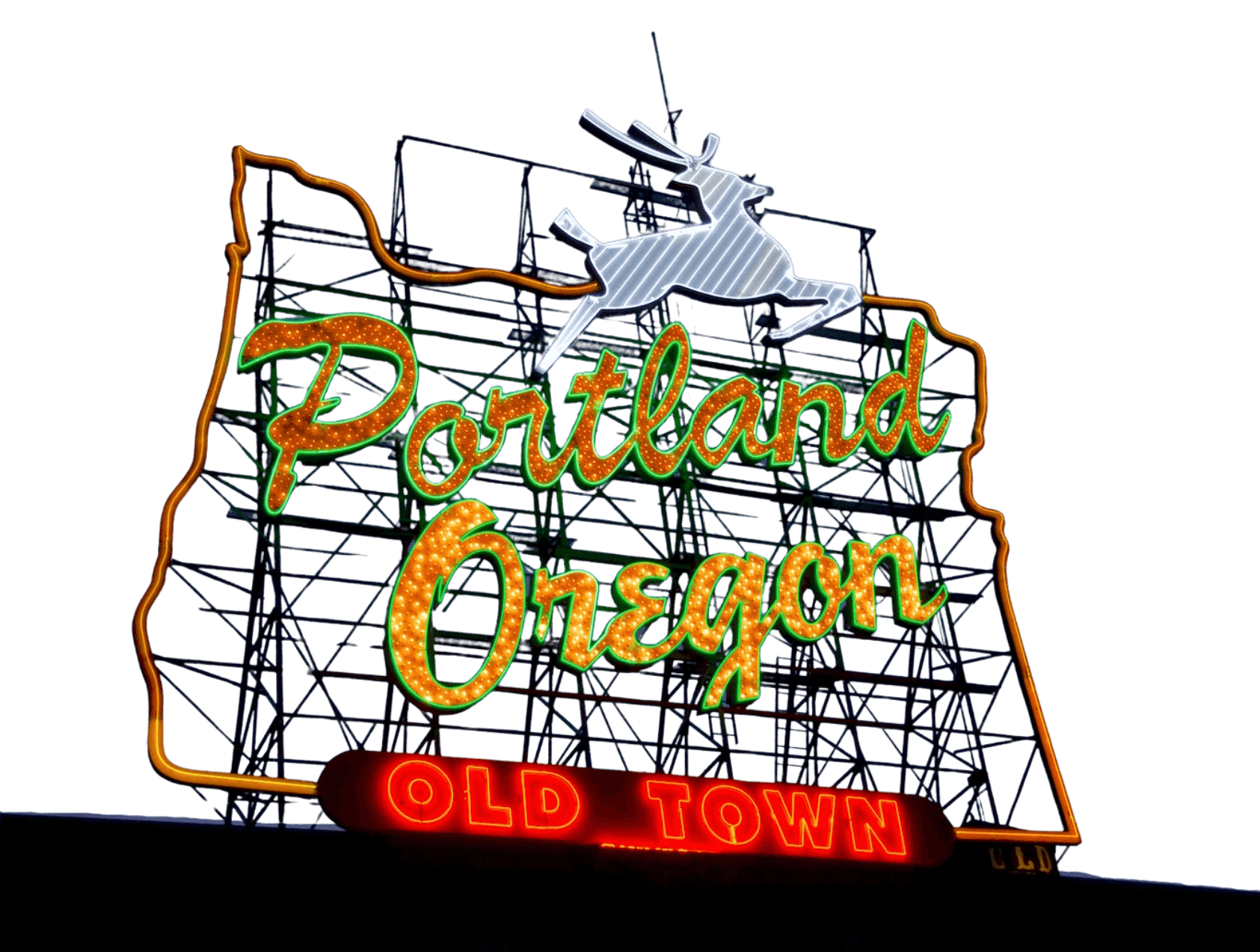 Veteran security officers in downtown Portland