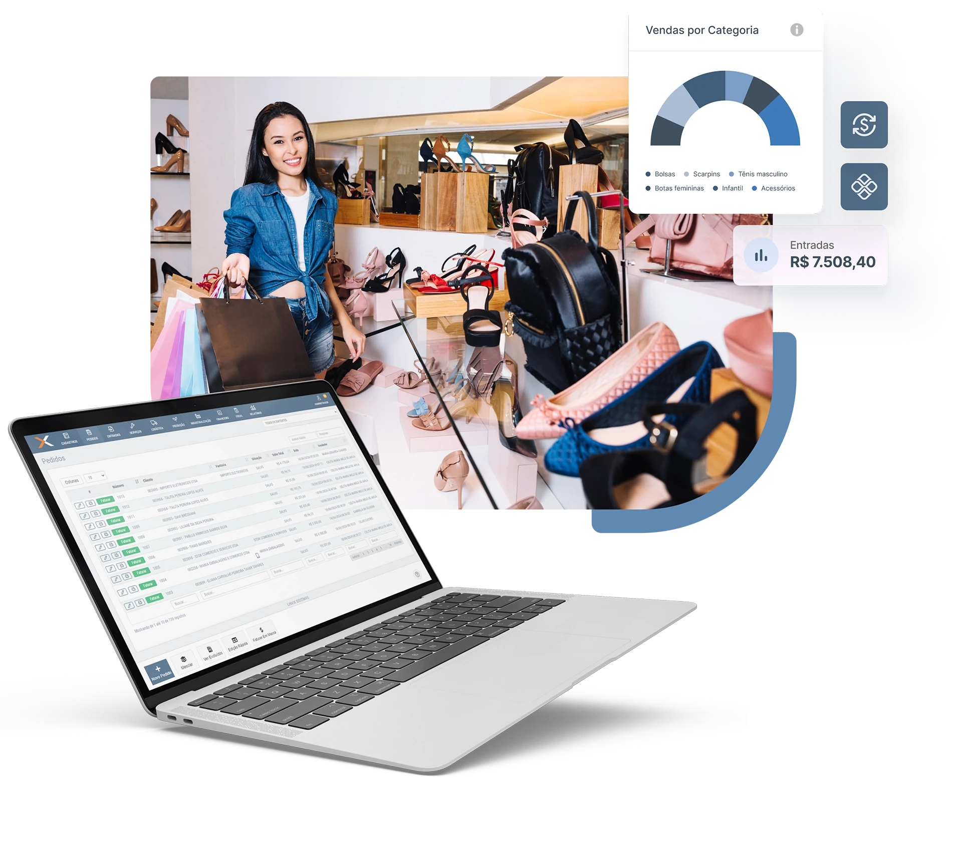 Transforme a gestão do seu comércio — Linvix