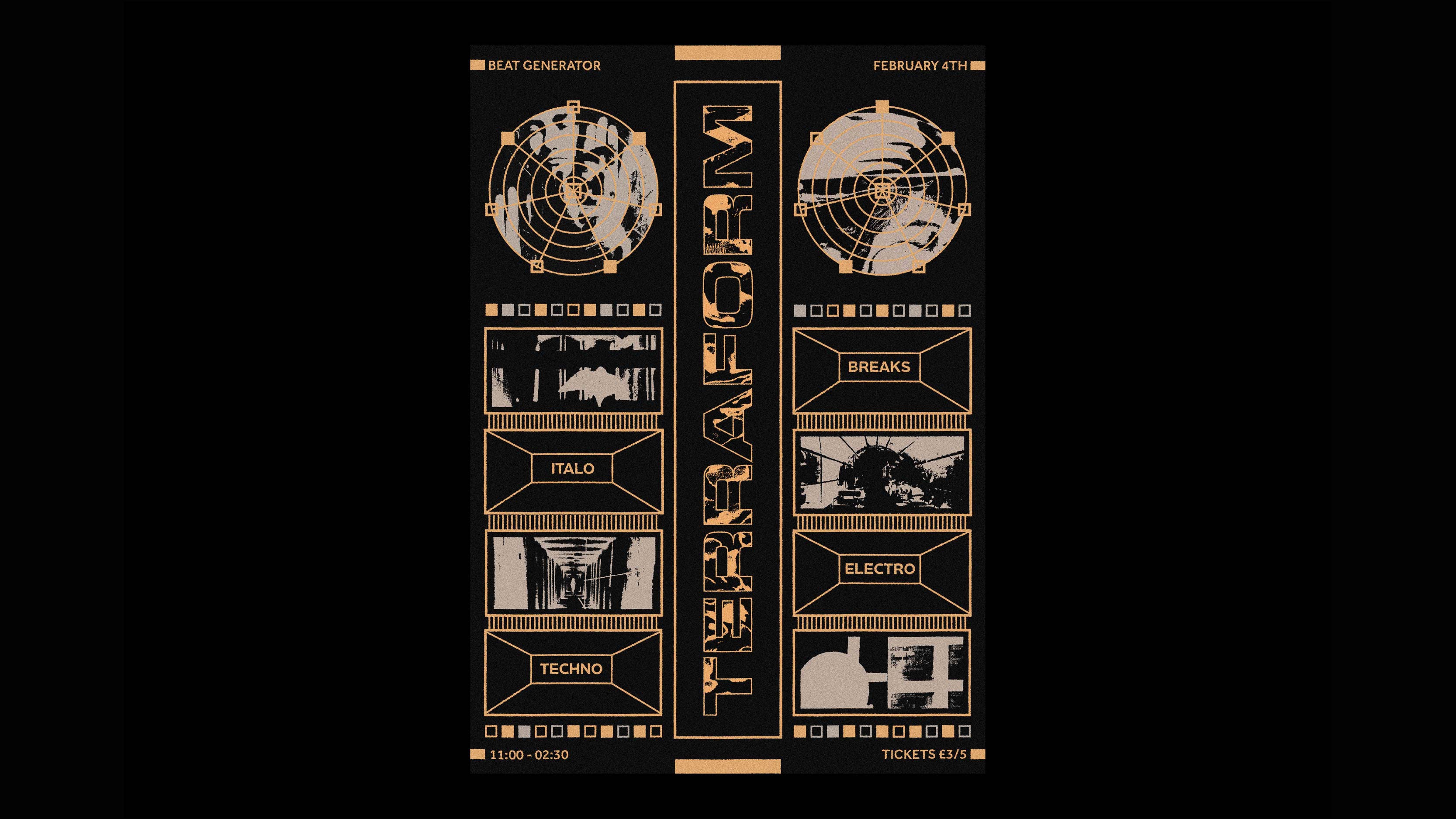 Print Design - Poster design for DJ's and nightclub hosts