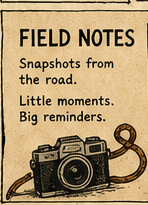 Field Notes intro with camera