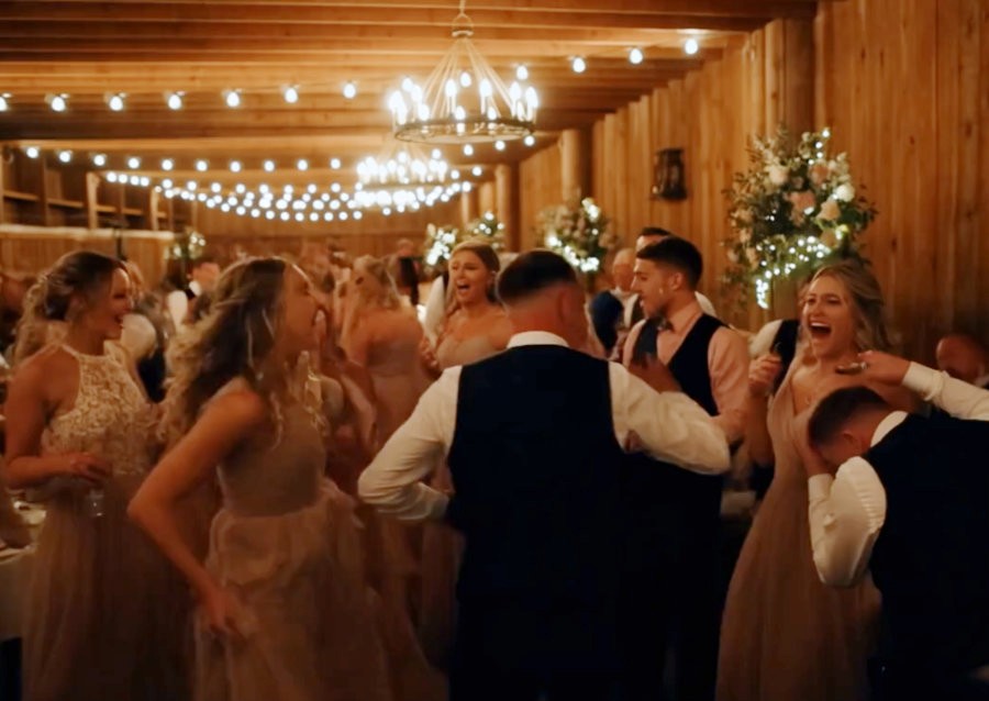 Collingwood wedding reception with nonstop dancing