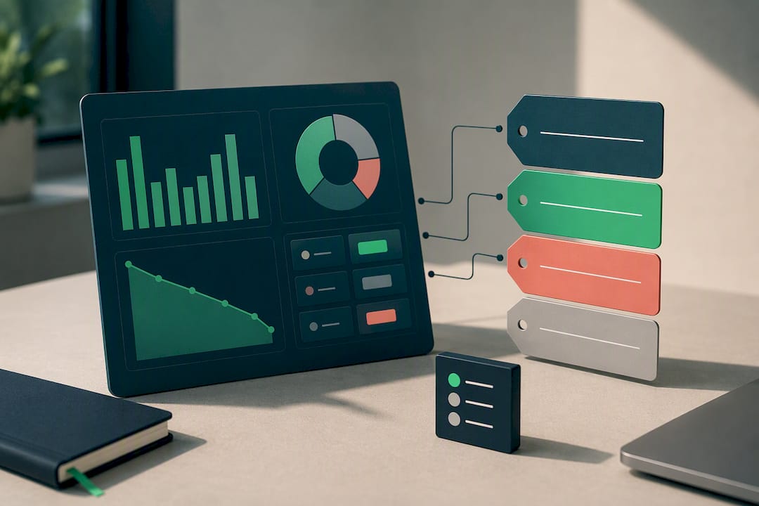 Qualitative tags connected to recruitment metrics
