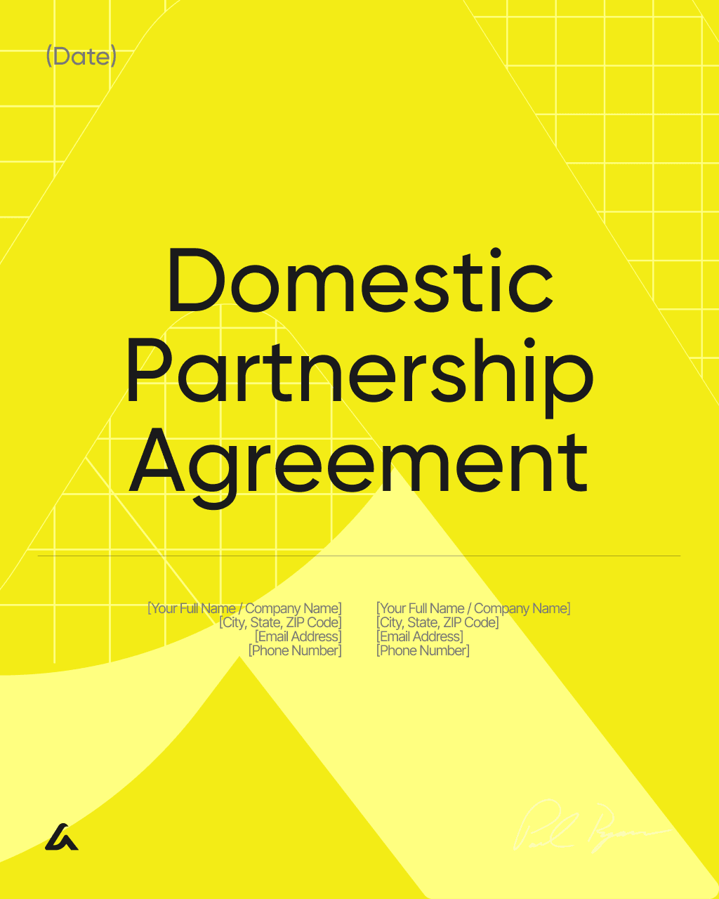 Domestic Partnership Agreement