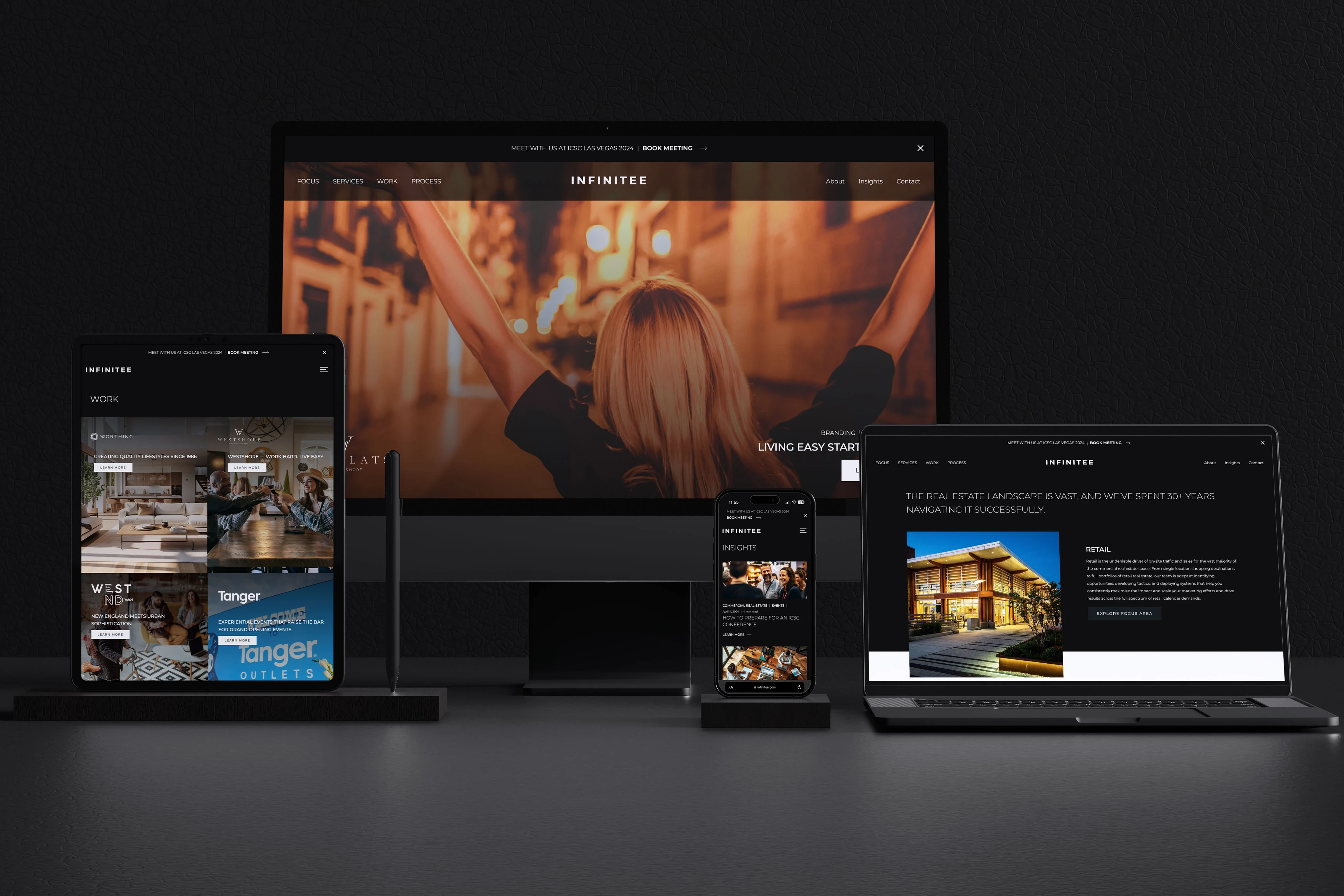 The restructured brand ecosystem deployed across a fully responsive web architecture. This visual system unifies the tiered service model, ensuring a seamless user experience from desktop to mobile channels.