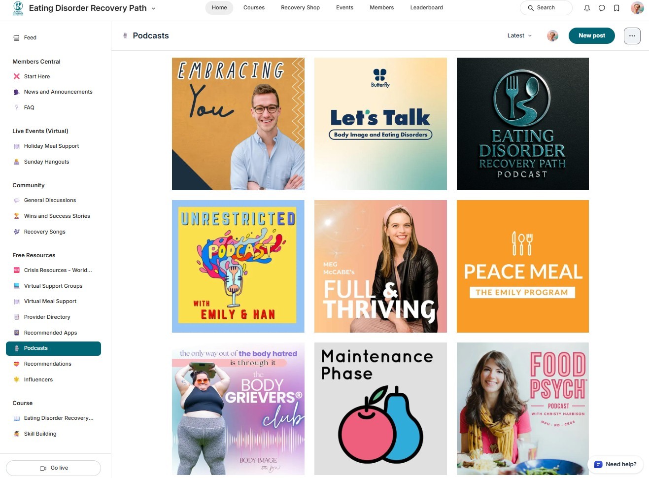 Our Free Resources in our Members site