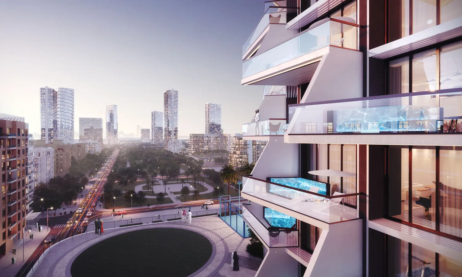 binghatti phantom building views