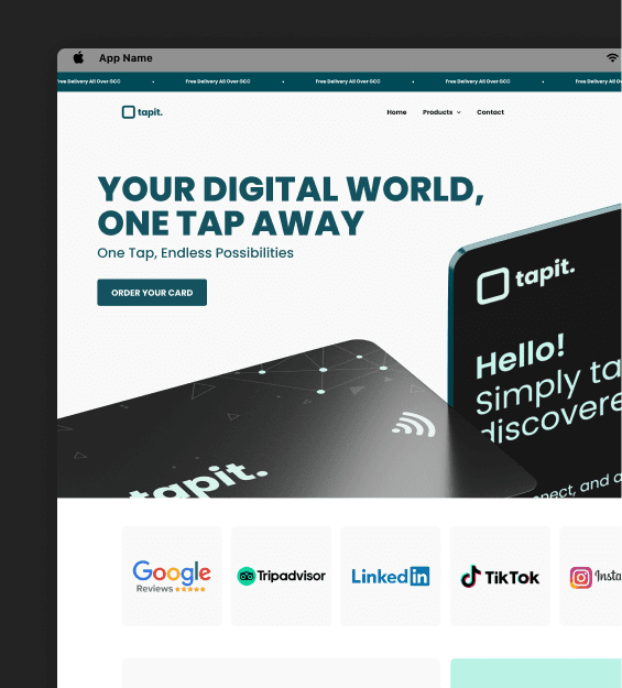 Website showcase