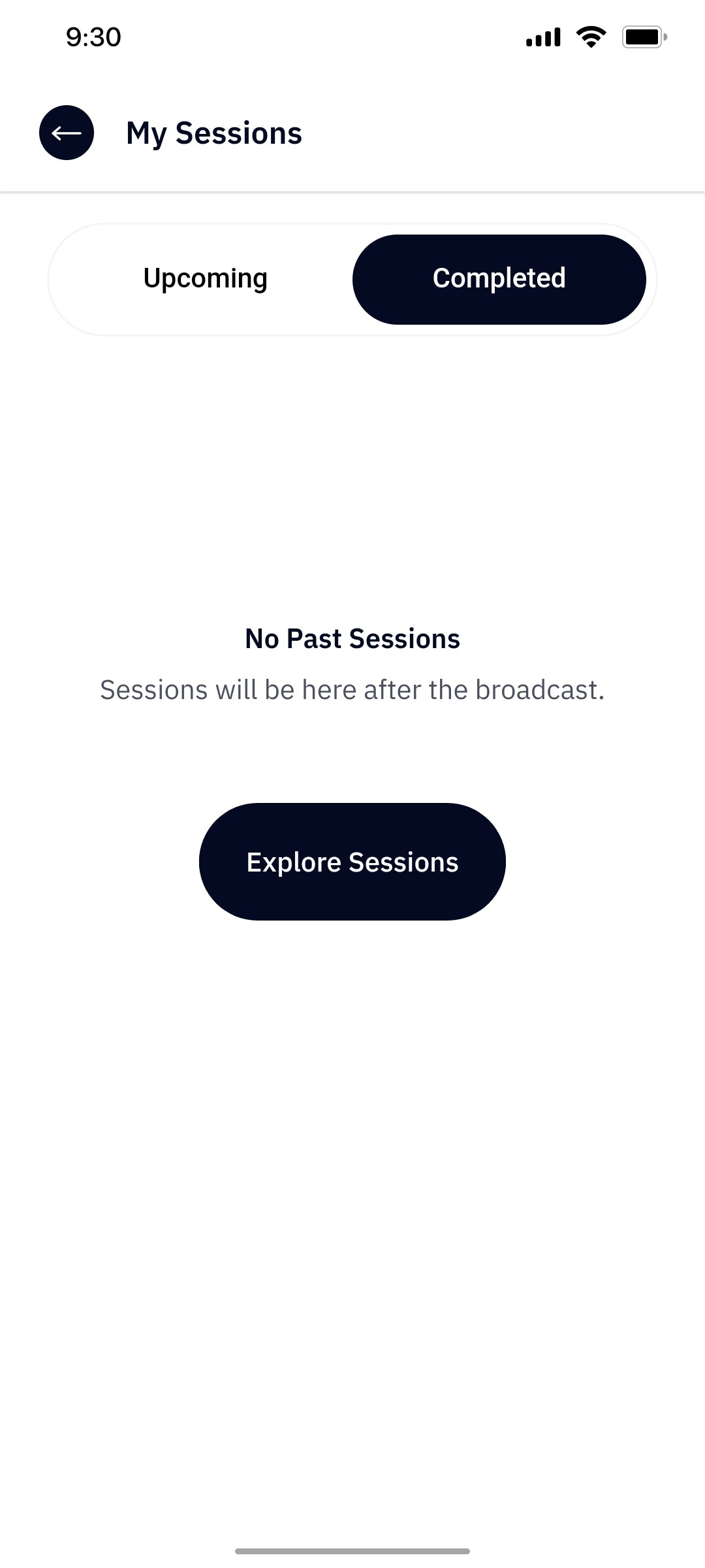 Outskill Completed screen