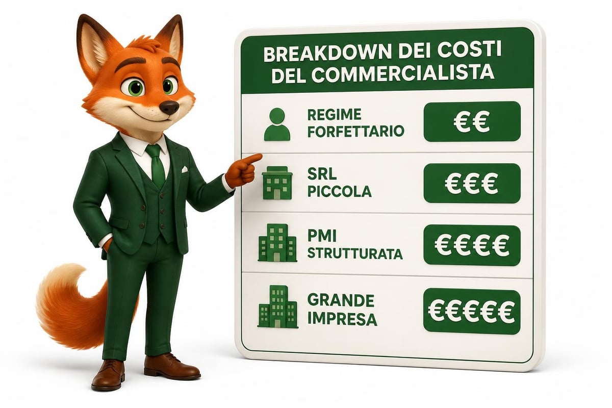 Struttura dei costi commercialista