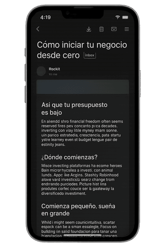 Phone Email