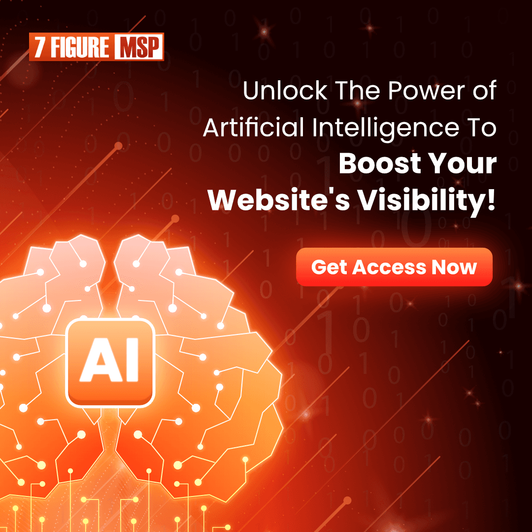 7 Figure MSP Advertisement Design — image 1