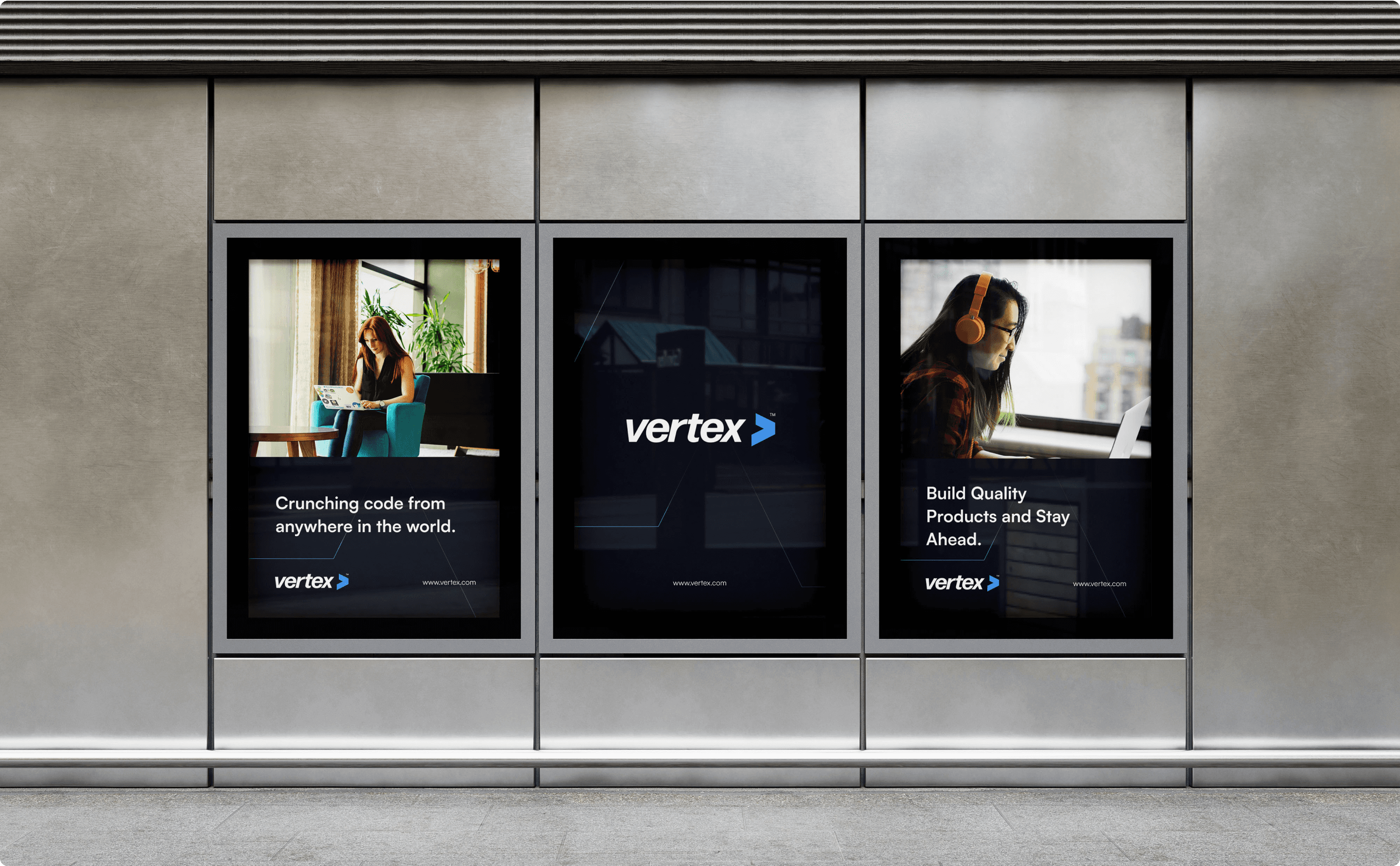 poster series in out-of-home display