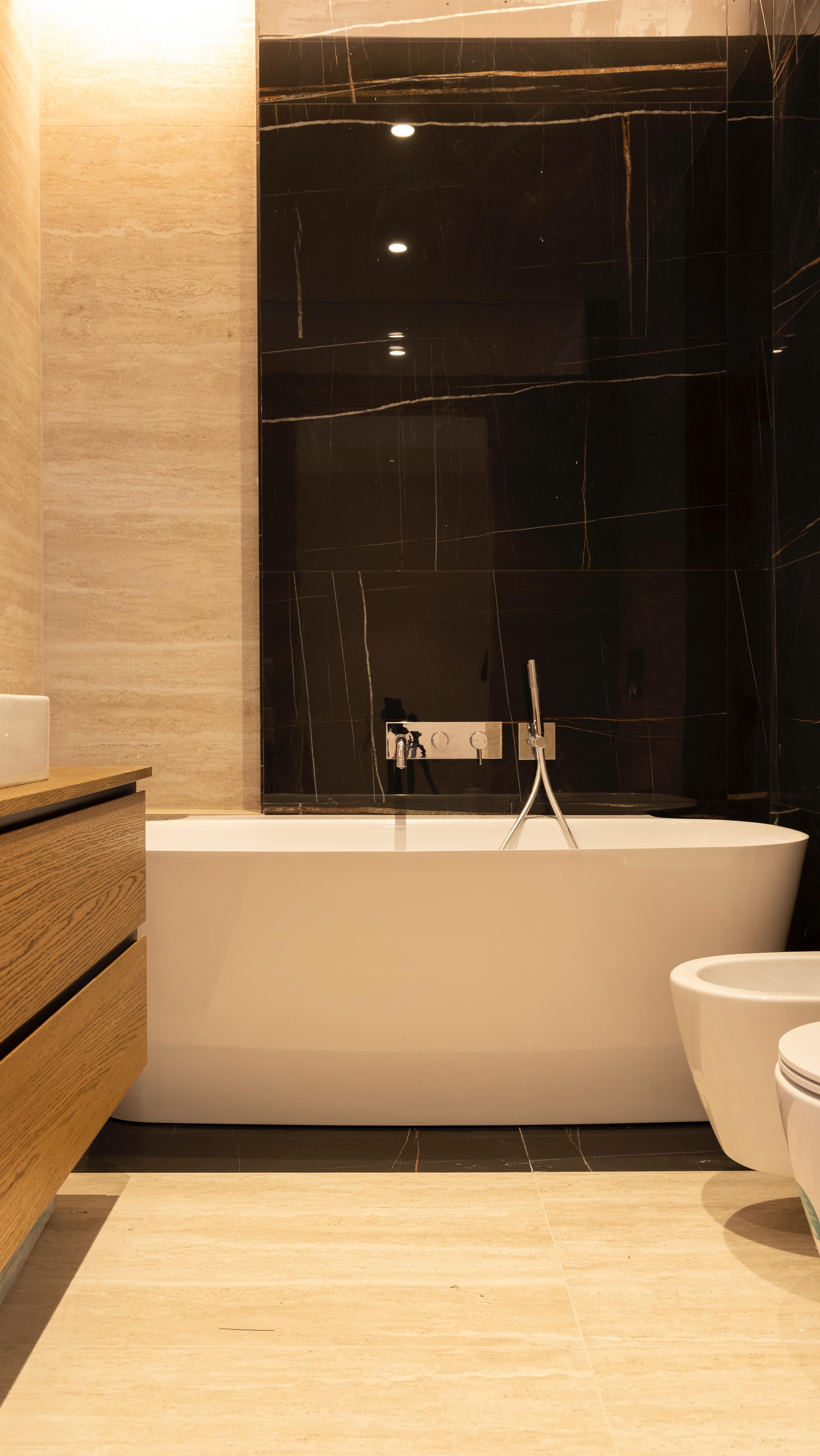 vasca da bagno esterna di lusso