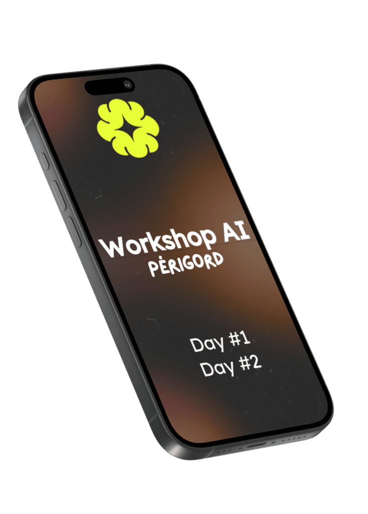 workshop intelligence artificielle dordogne