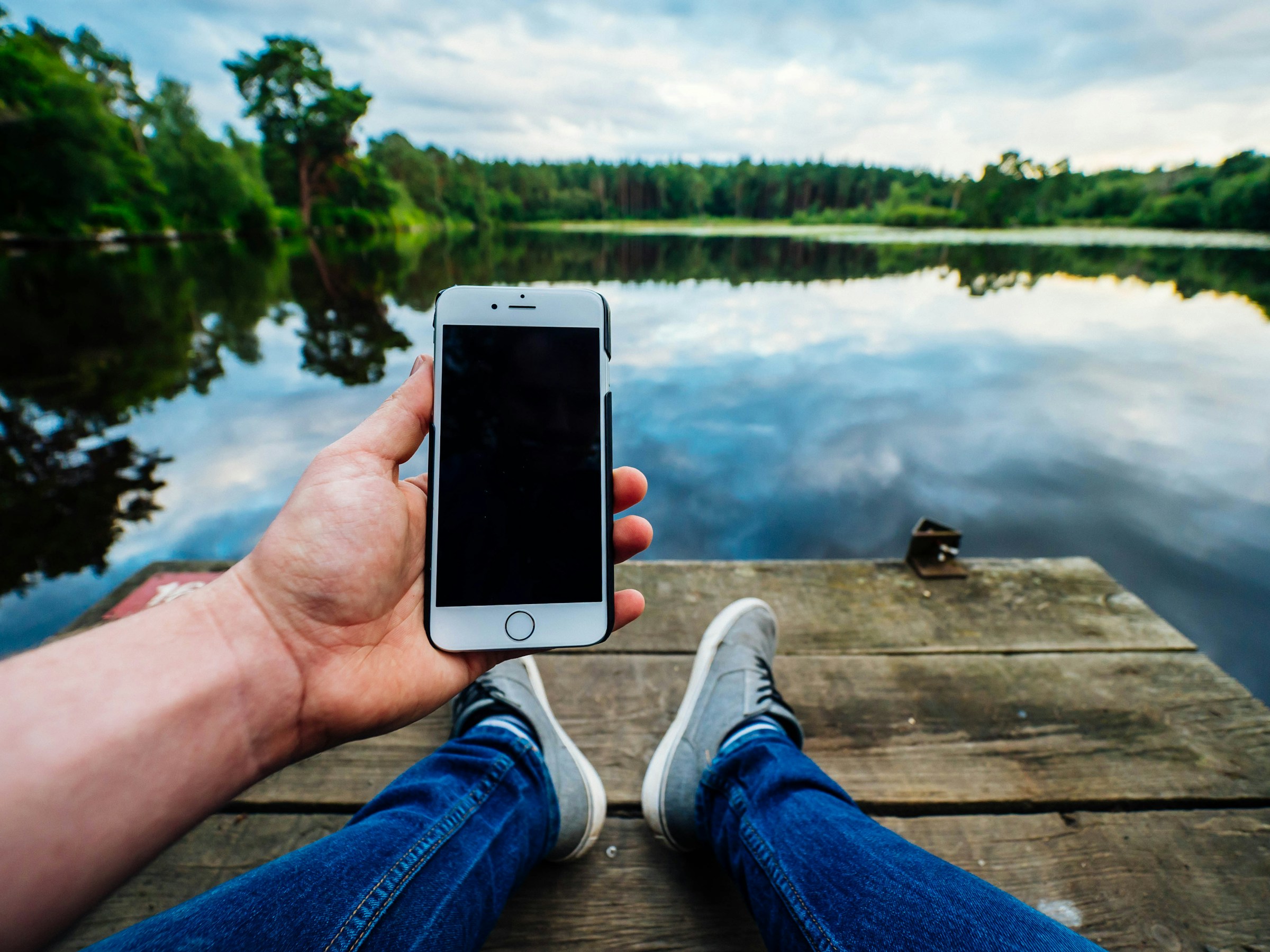 person sitting and thinking to record - Short-Form Content