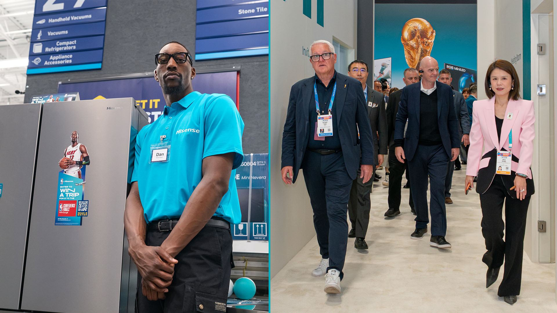 This is a photo of the President of FIFA taken by Joseph A. Olivera of JAO Pictures