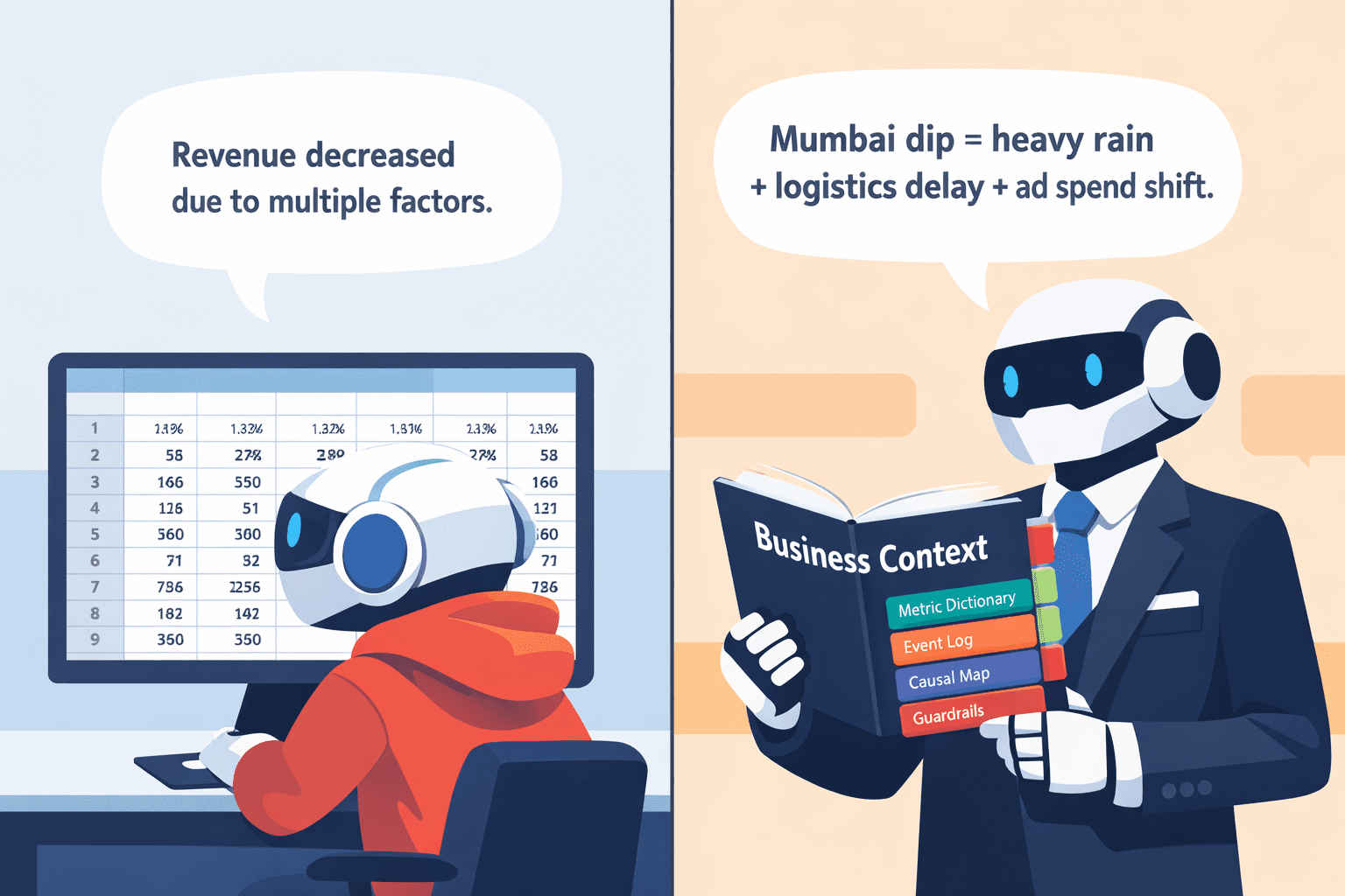 Two smiling women in a park