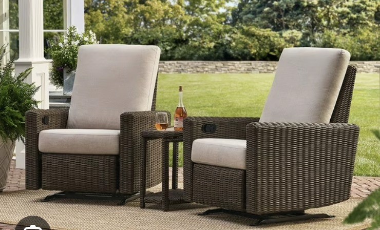 Wexley collection 3pc glider