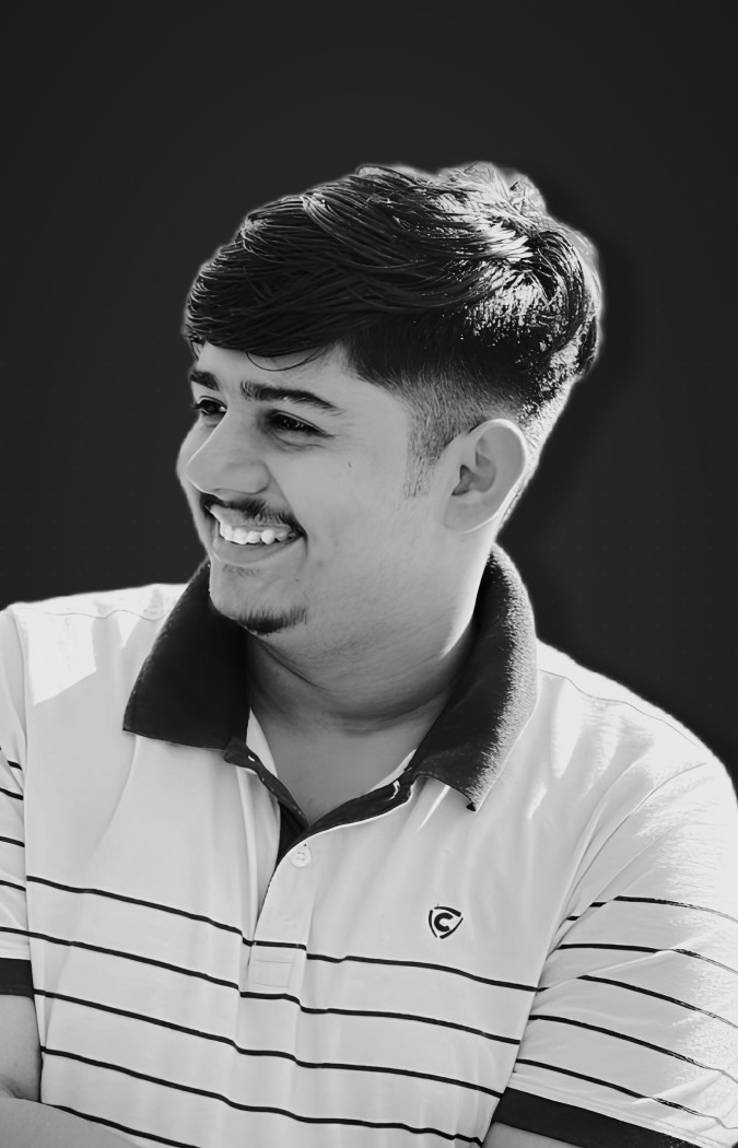 Portrait of portfolio creator