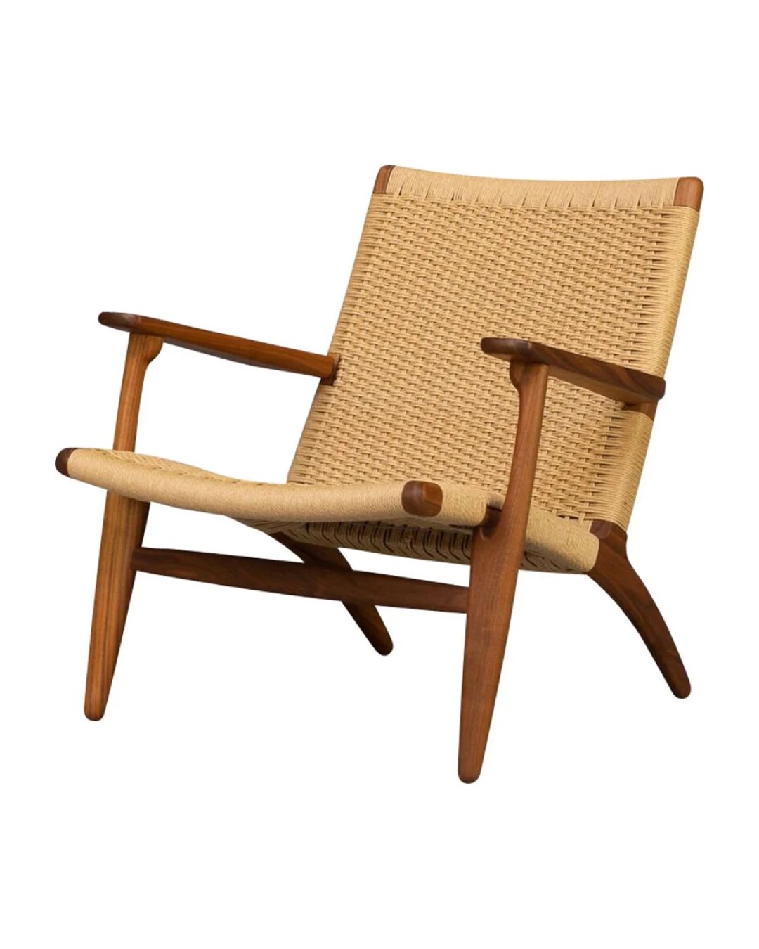 Carl Hansen, CH25 Lounge Chair by Hans J. Wegner