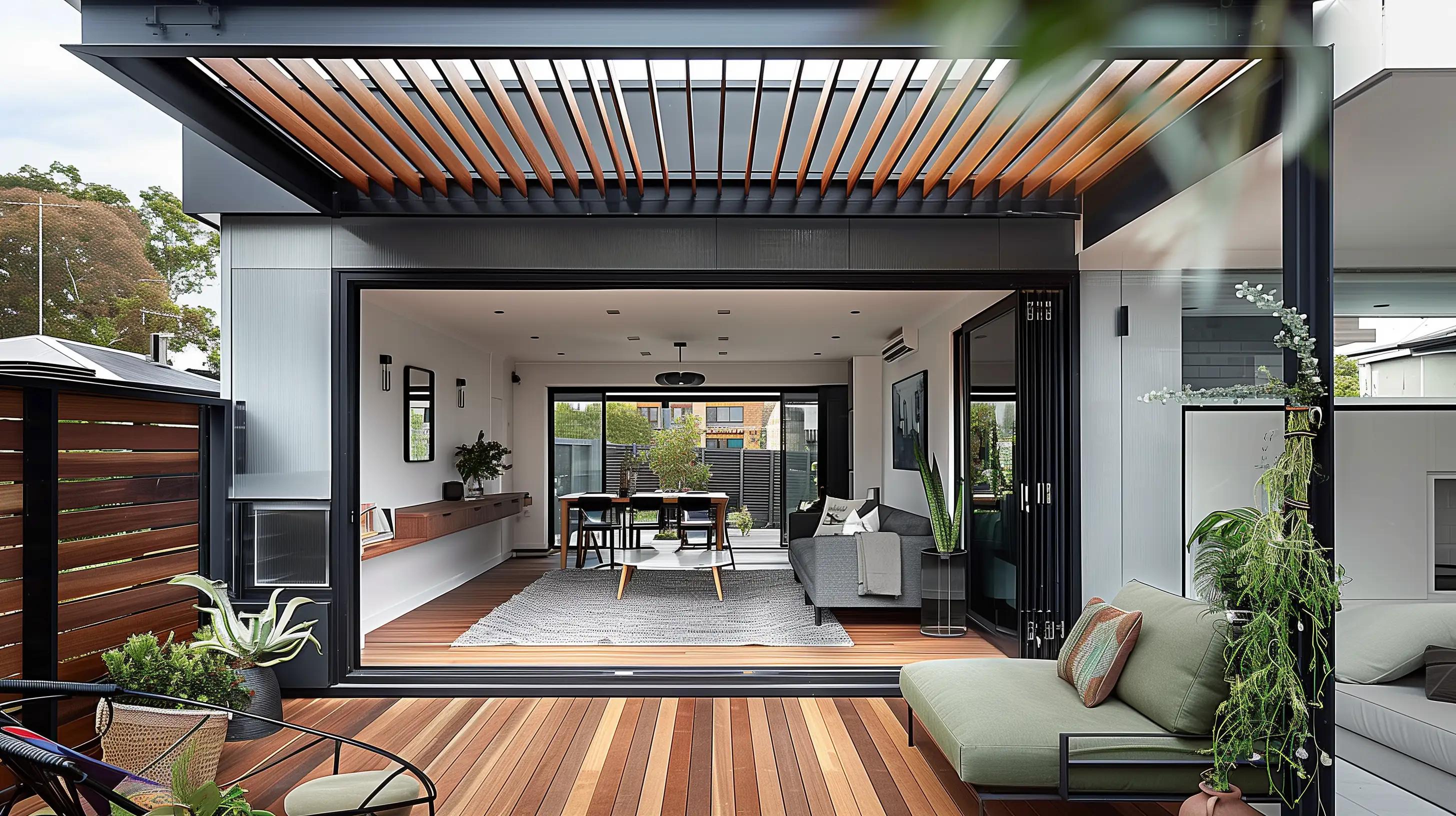 gray wooden house