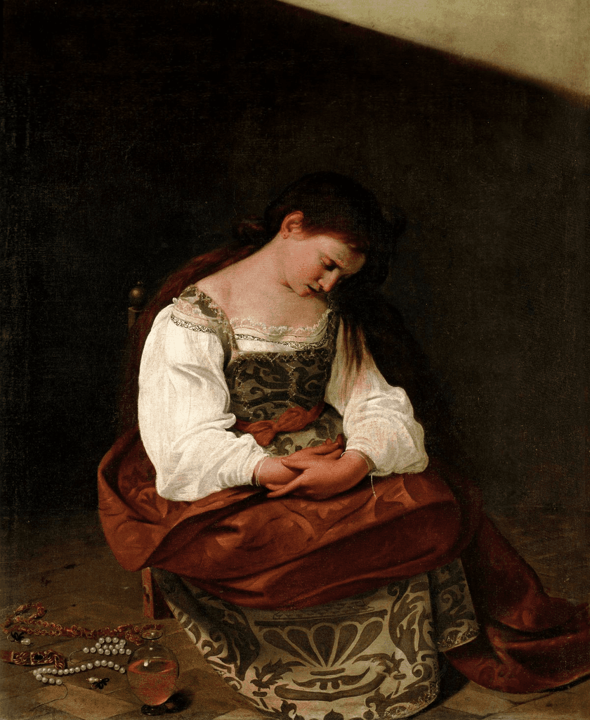 Caravaggio, "Penitent Magdalene" (1594-95)