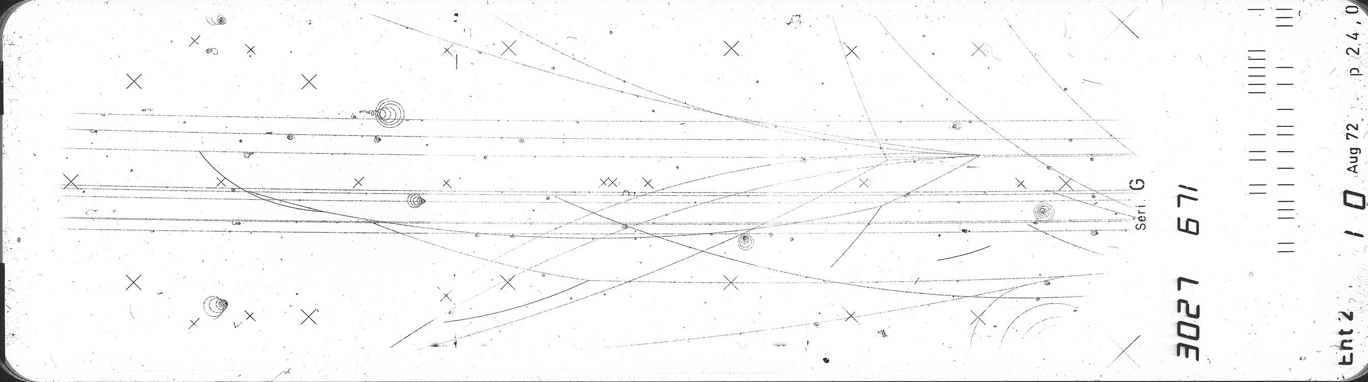 original particle collision photograph