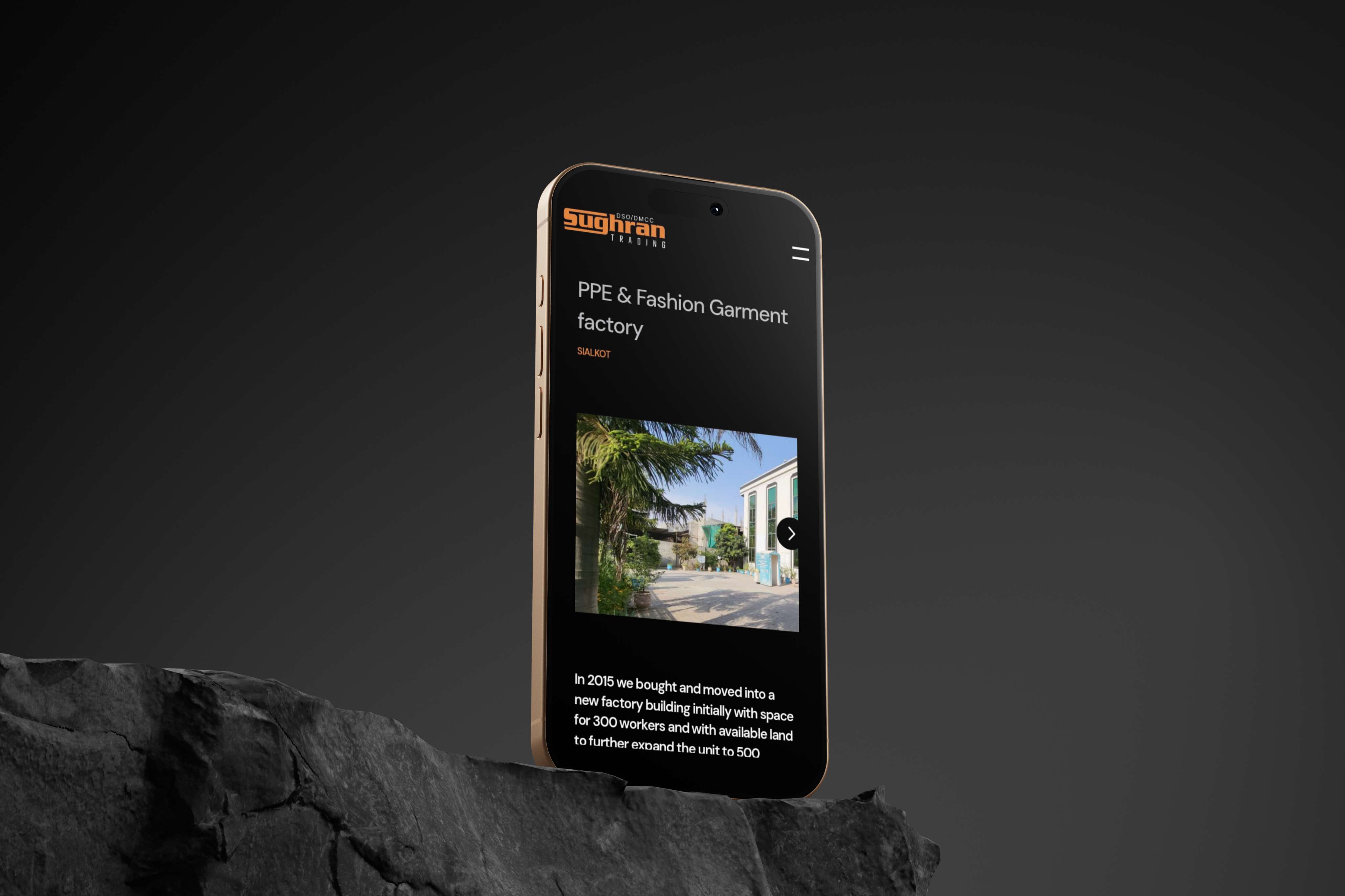 Sughran Trading Website Design | Textiles, Garments & Commodities in Pakistan