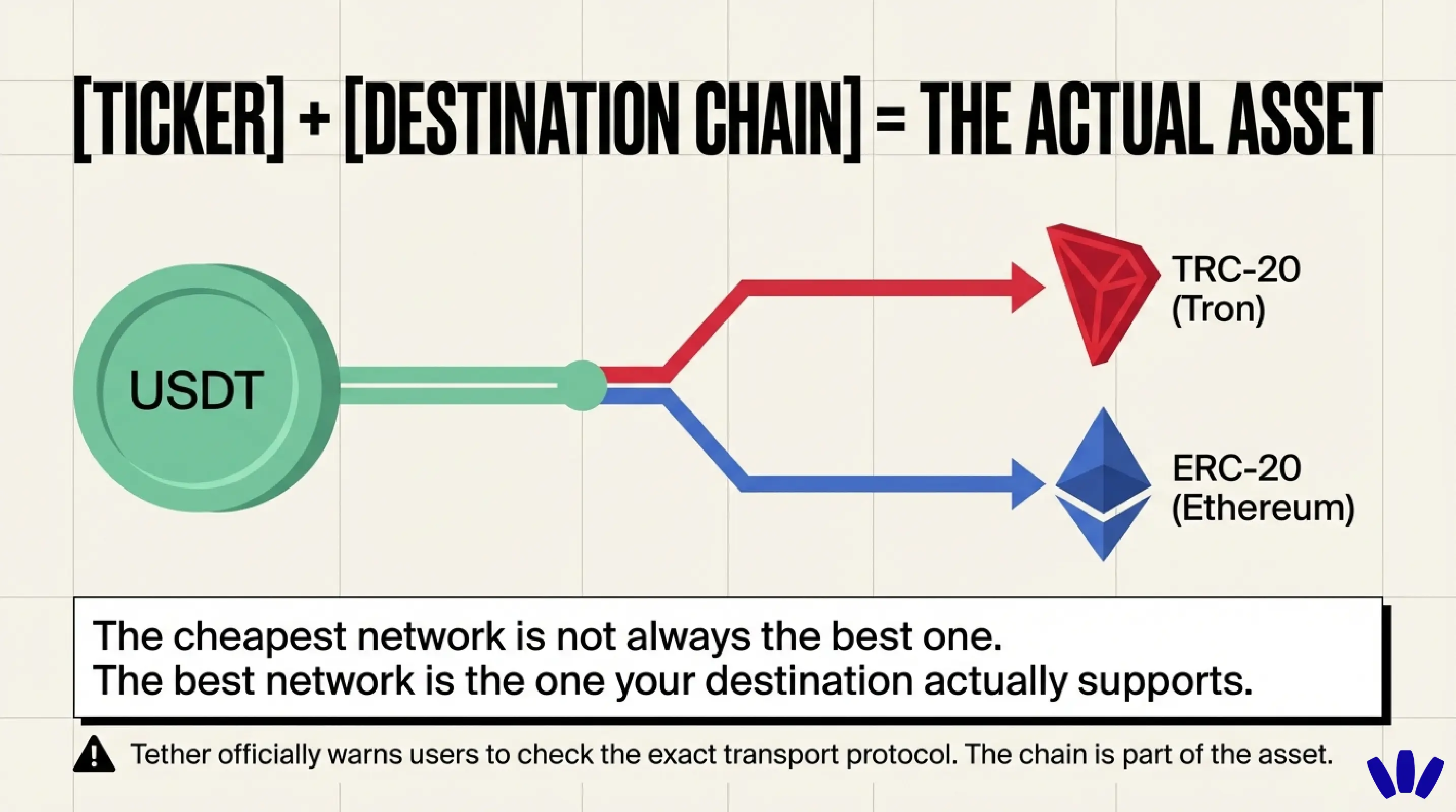 Which network is best for USDT?