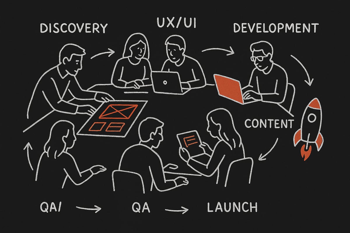 The Custom Web Design Process: Step-by-Step for 2026
