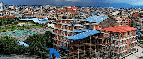         KIST Medical College campus arial view