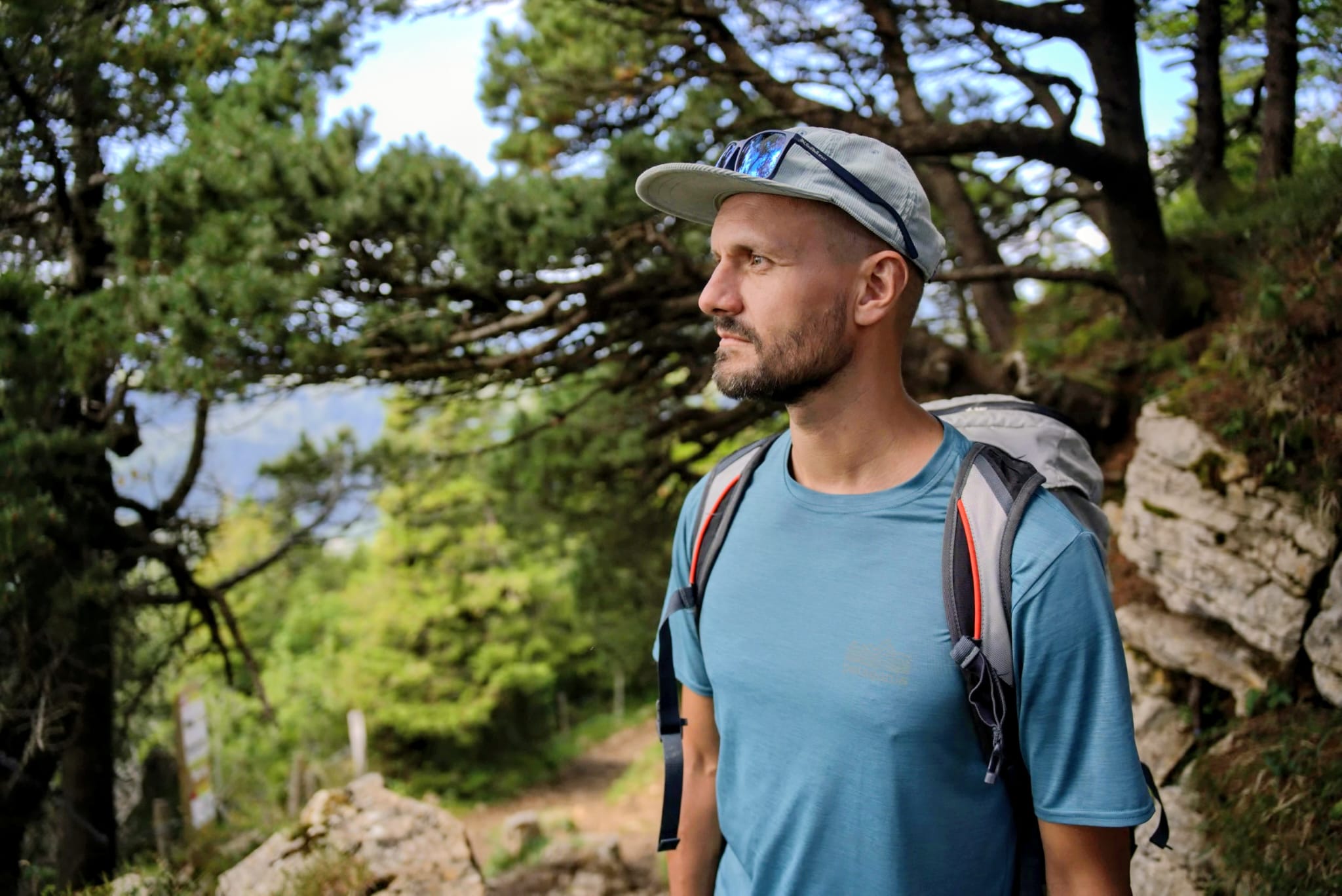 person sitting in a chair in front of a man