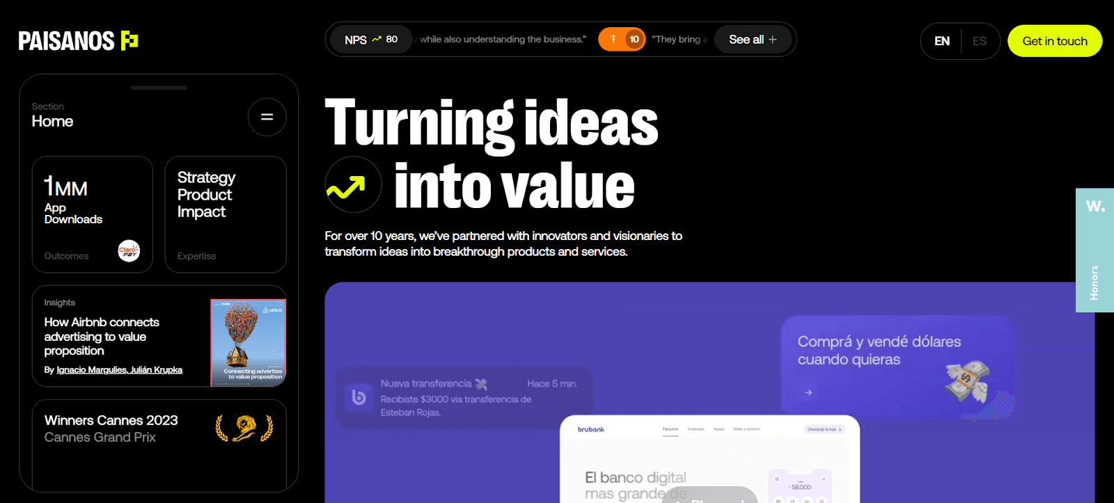 Paisanos.io One of the Top Digital Product Design Studios in Latin America