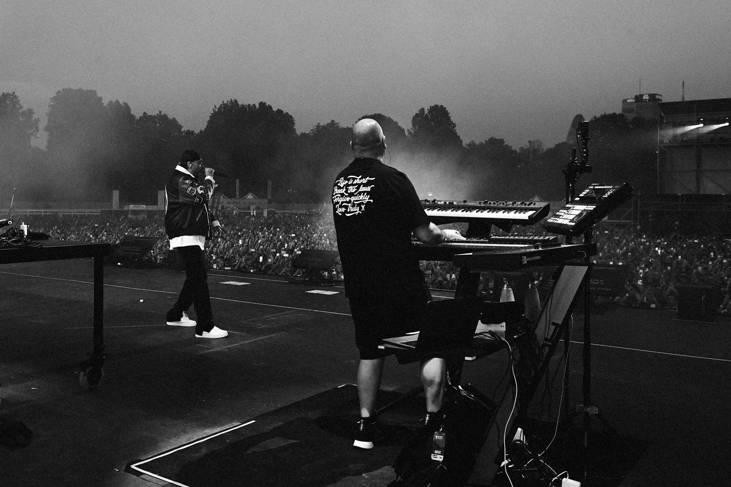 person in a concert - How To Make A Hip Hop Song