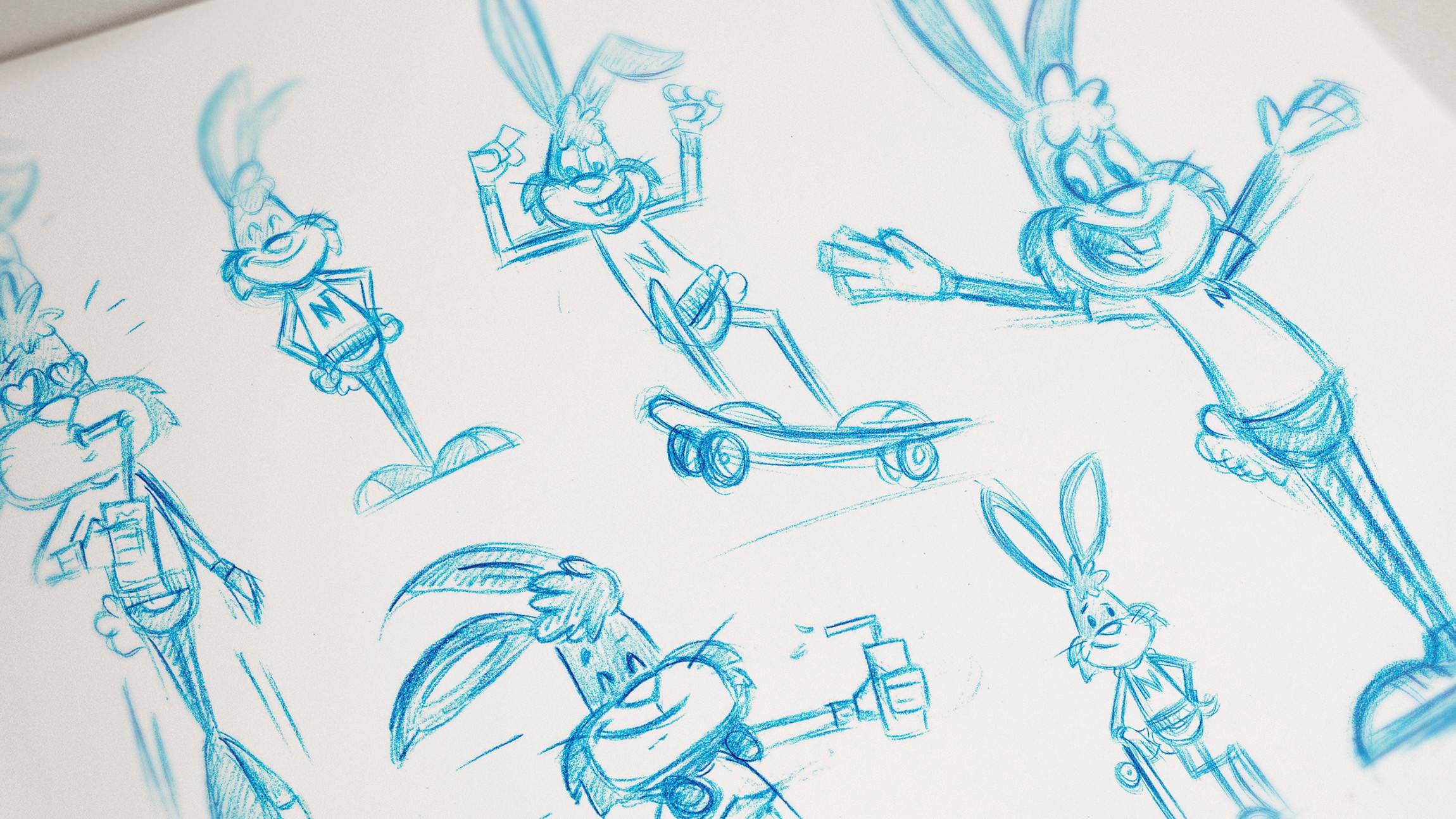 Quicky character design by UK designer Dan Bailey