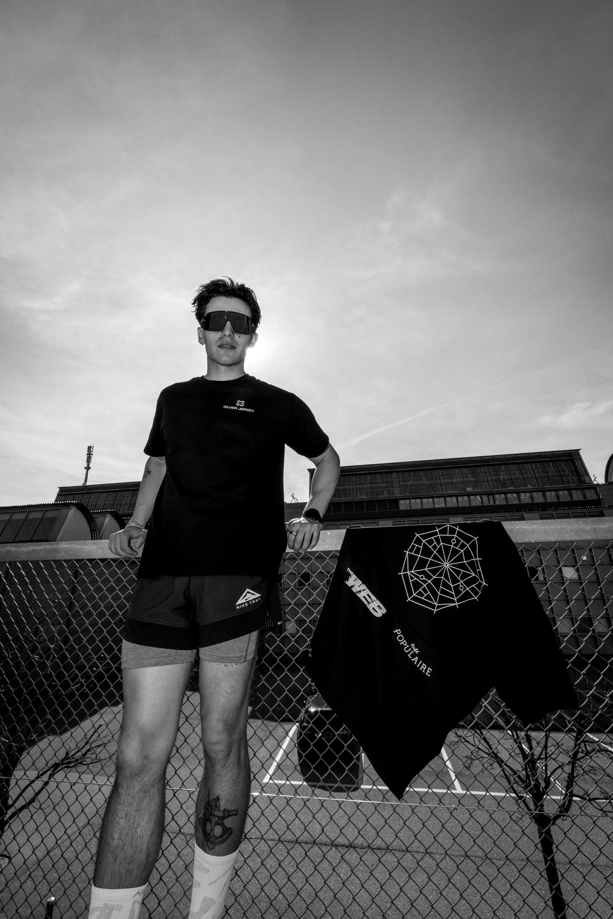 Silver Jersey The Web Shooting