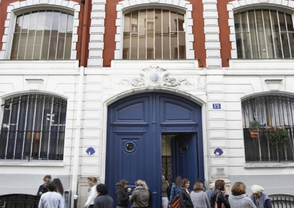 white university during daytime