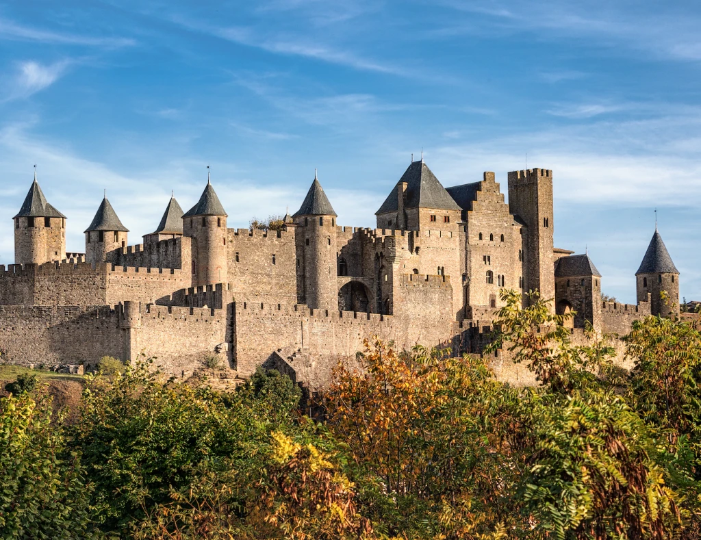 photo de la ville fortifiée et médiévale de Carcassonne
