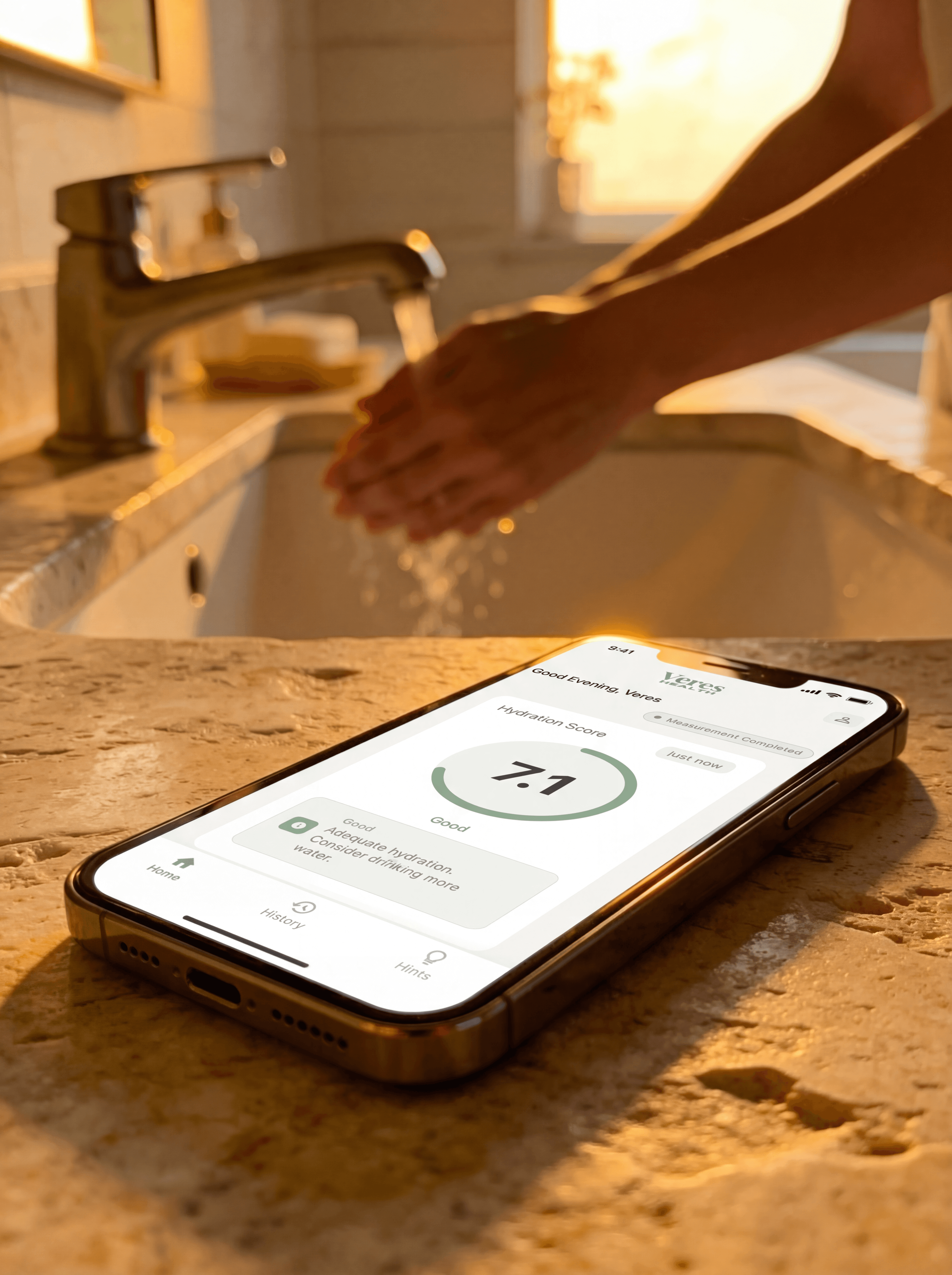 a screenshot of the Veres app