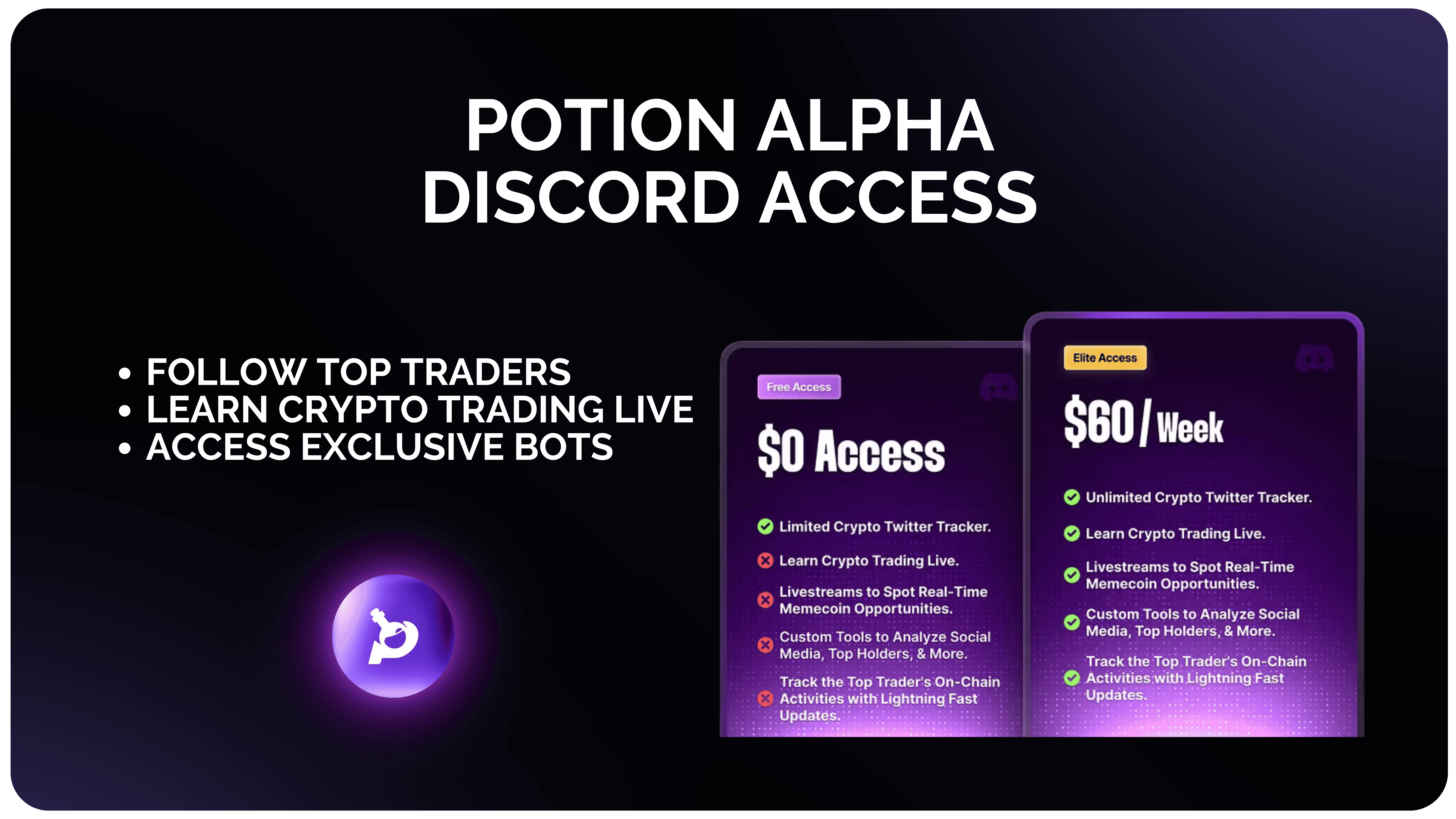 how to join potion alpha best meme coin trading discord